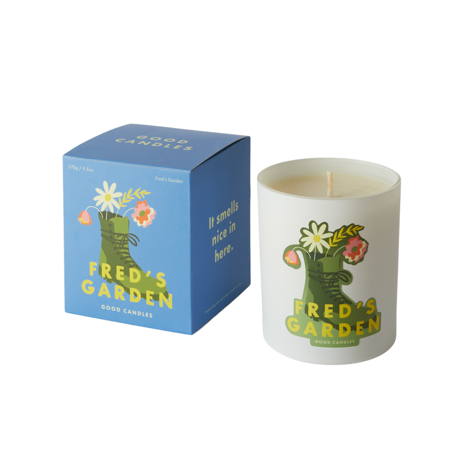 Fred's Garden Soy Wax Scented Candle