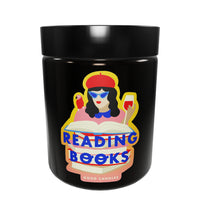 Reading Books Scented Travel Candle