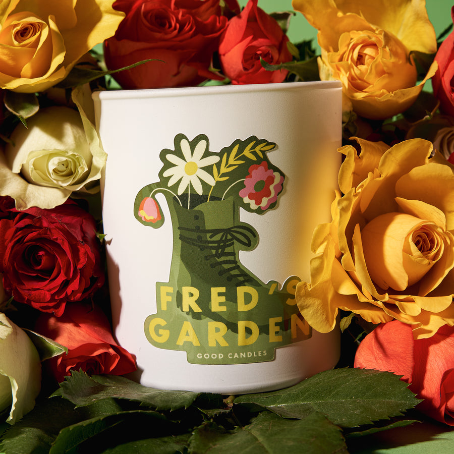 Fred's Garden Soy Wax Scented Candle